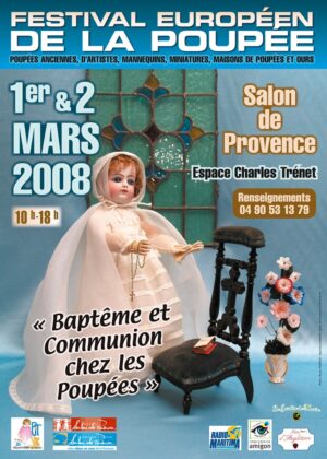 Festival Européen de la Poupée - Affiche 2008