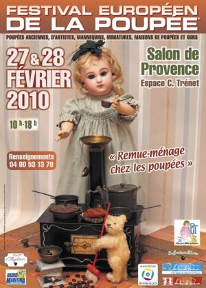 Festival Européen de la Poupée - Affiche 2010