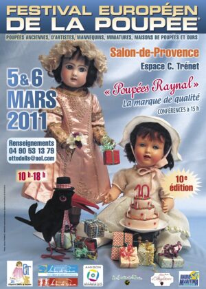 Festival Européen de la Poupée - Affiche 2011