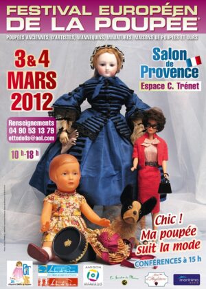Festival Européen de la Poupée - Affiche 2012