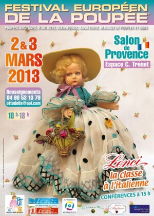 Festival Européen de la Poupée - Affiche 2013