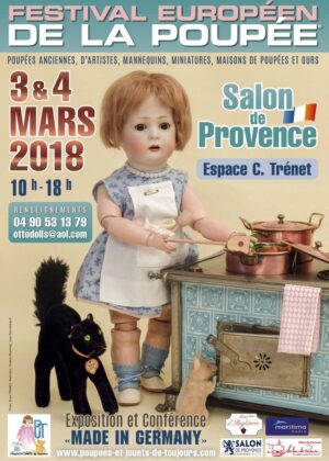 Festival Européen de la Poupée - Affiche 2018